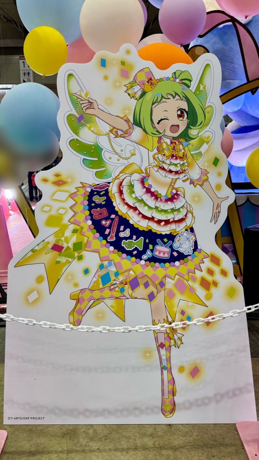スマイルパレードバズリウムのぐみのスタンディ